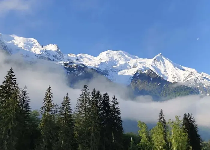 Vue Montblanc 5mn Piste2 *
